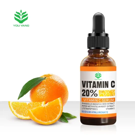 OEM Vitamin C Serum for Face | 20% L-Ascorbic Acid Anti-Aging & Dark Spot Corrector | Private Label Brightening Serum with Hyaluronic Acid | Custom Skincare Manufacturing for Brands