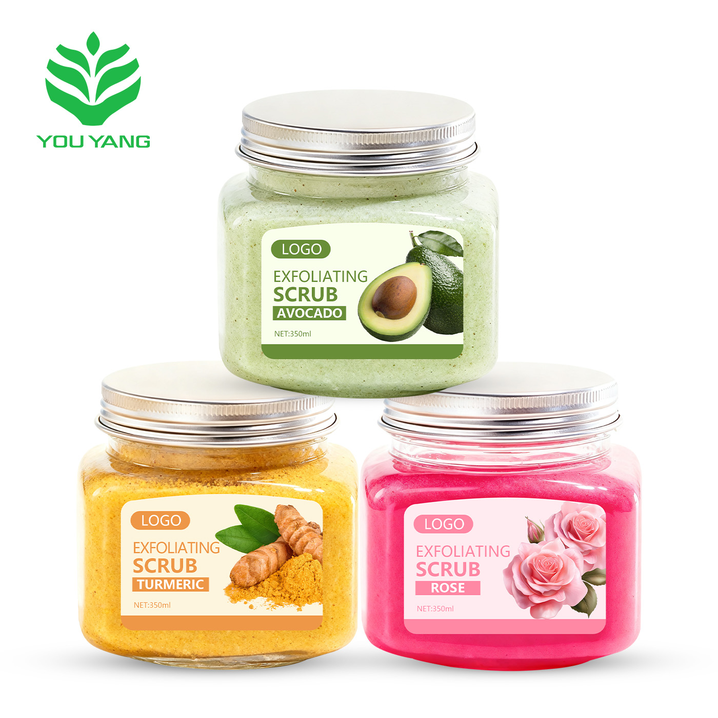 OEM Exfoliating Body Scrub – Natural Salt or Sugar Scrub for Smooth Skin, Cellulite Reduction & Deep Cleansing | Private Label Body Scrub for Brands