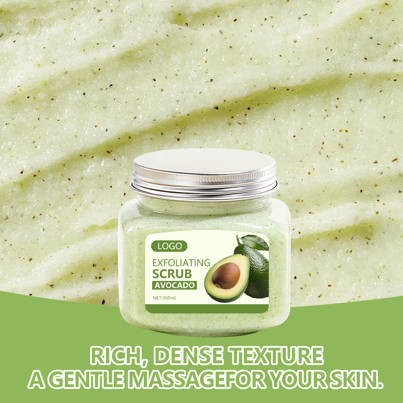 OEM Exfoliating Body Scrub – Natural Salt or Sugar Scrub for Smooth Skin, Cellulite Reduction & Deep Cleansing | Private Label Body Scrub for Brands - Image 3