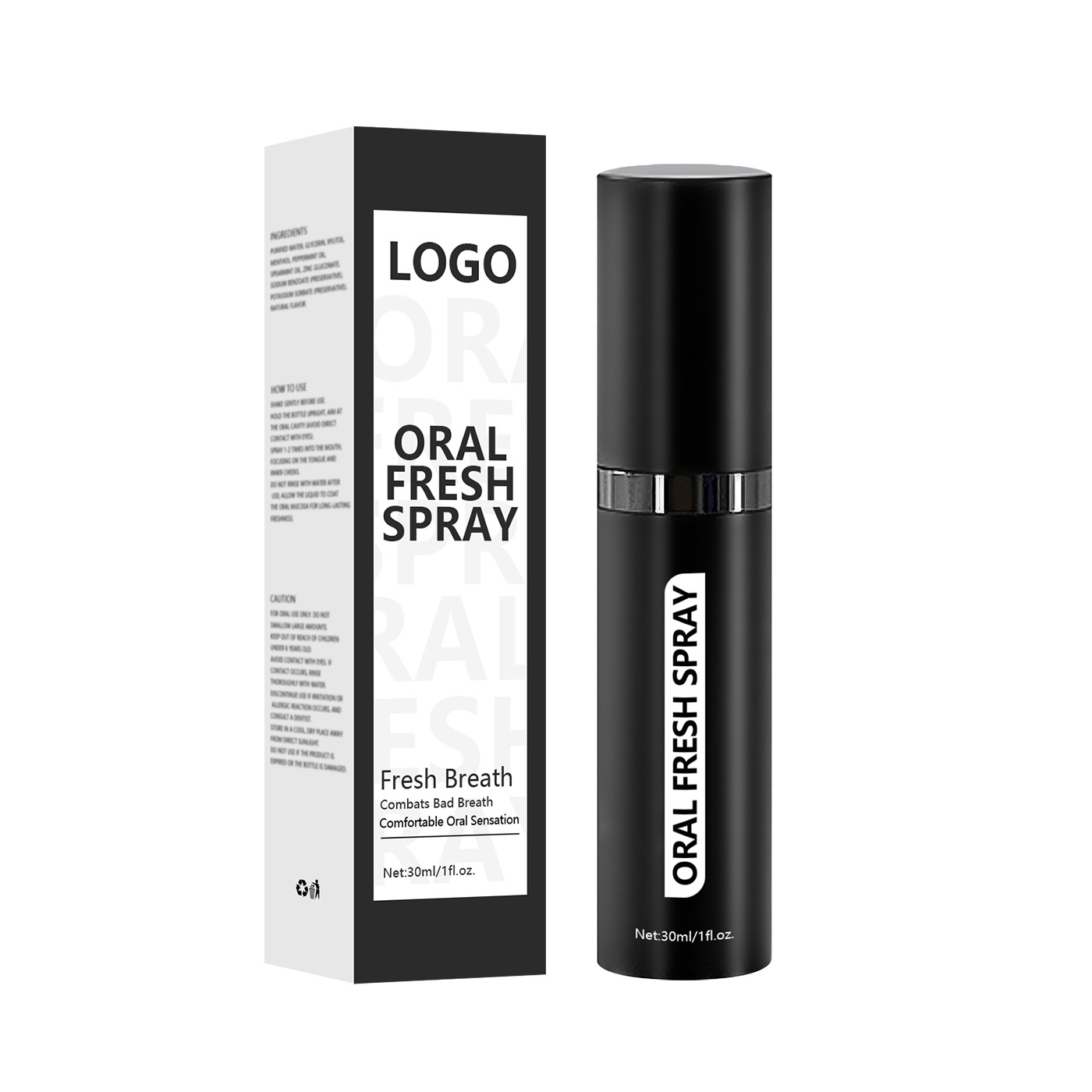 OEM Oral Fresh Spray – Breath Freshener with Natural Mint, Xylitol & Tooth-Friendly Formula | Private Label Mouth Spray for Fresh Breath & Oral Care - Image 2