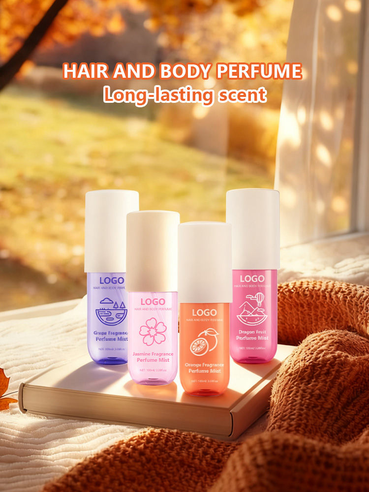 OEM Hair & Body Perfume – 2-in-1 Fine Fragrance Mist for Hair, Skin & Linen | Long-Lasting, Lightweight & Alcohol-Free | Private Label Scent for Brands