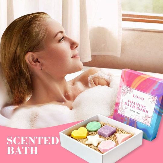 OEM Foaming Bath Bomb – 2-in-1 Fizzy Bubble Maker & Bath Soak for Relaxation, Soft Skin & Aromatherapy | Private Label Bath Bomb for Brands