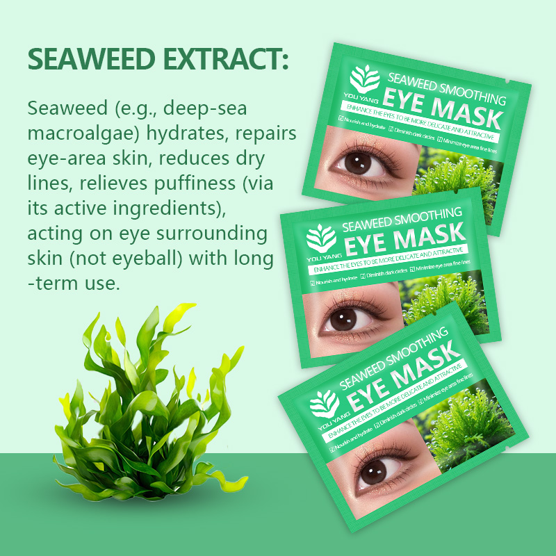 OEM Seaweed Eye Patches – Hydrogel Under-Eye Mask for Dark Circles, Puffiness & Wrinkles | Private Label Skincare for Brands - Image 2