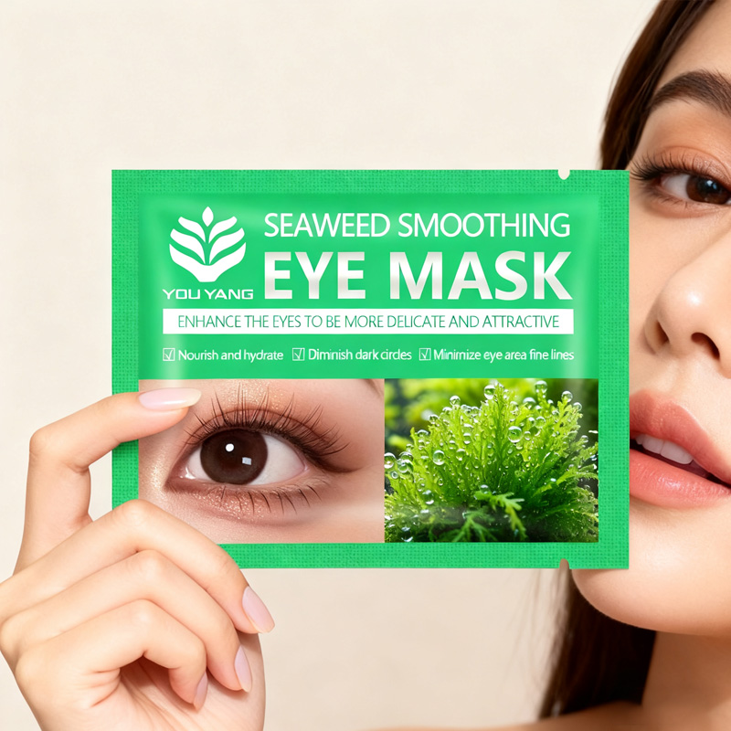 OEM Seaweed Eye Patches – Hydrogel Under-Eye Mask for Dark Circles, Puffiness & Wrinkles | Private Label Skincare for Brands - Image 4