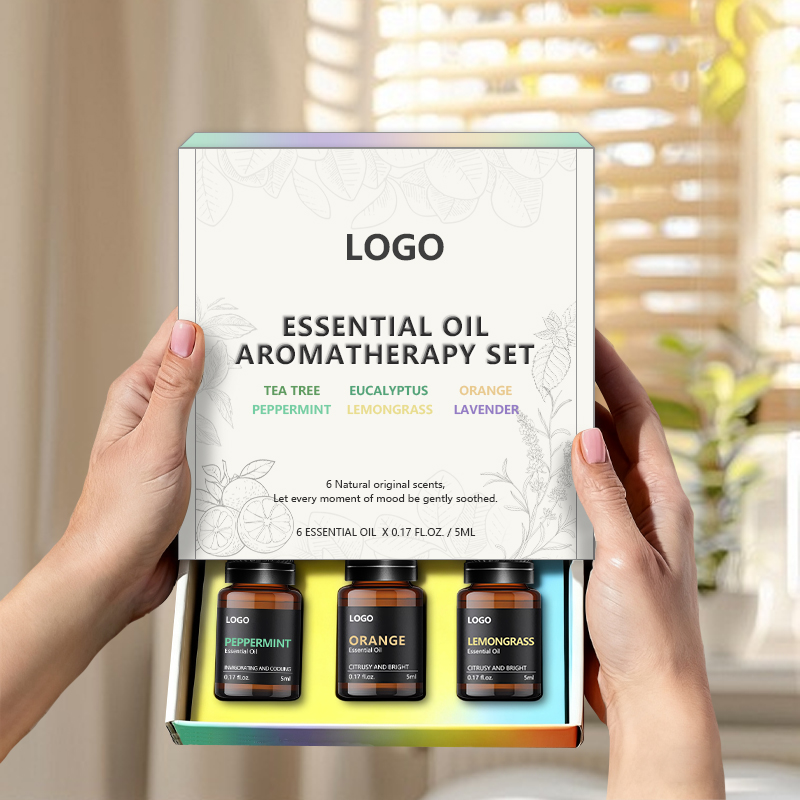 OEM Aromatherapy Essential Oil Gift Set – 6/10/16 Blends for Diffuser, Sleep & Relaxation | Private Label Starter Kit for Brands
