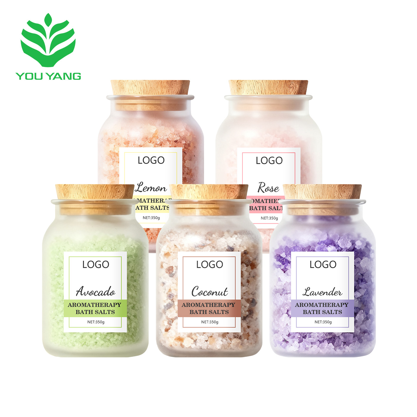 OEM Aromatherapy Bath Salts – Dead Sea & Epsom Salt Blend with Essential Oils for Muscle Relief, Stress Reduction & Sleep Support | Private Label Bath Salt for Brands