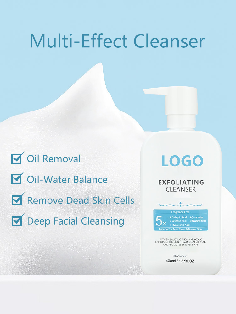 OEM Exfoliating Cleanser | Private Label Face Wash - Image 6