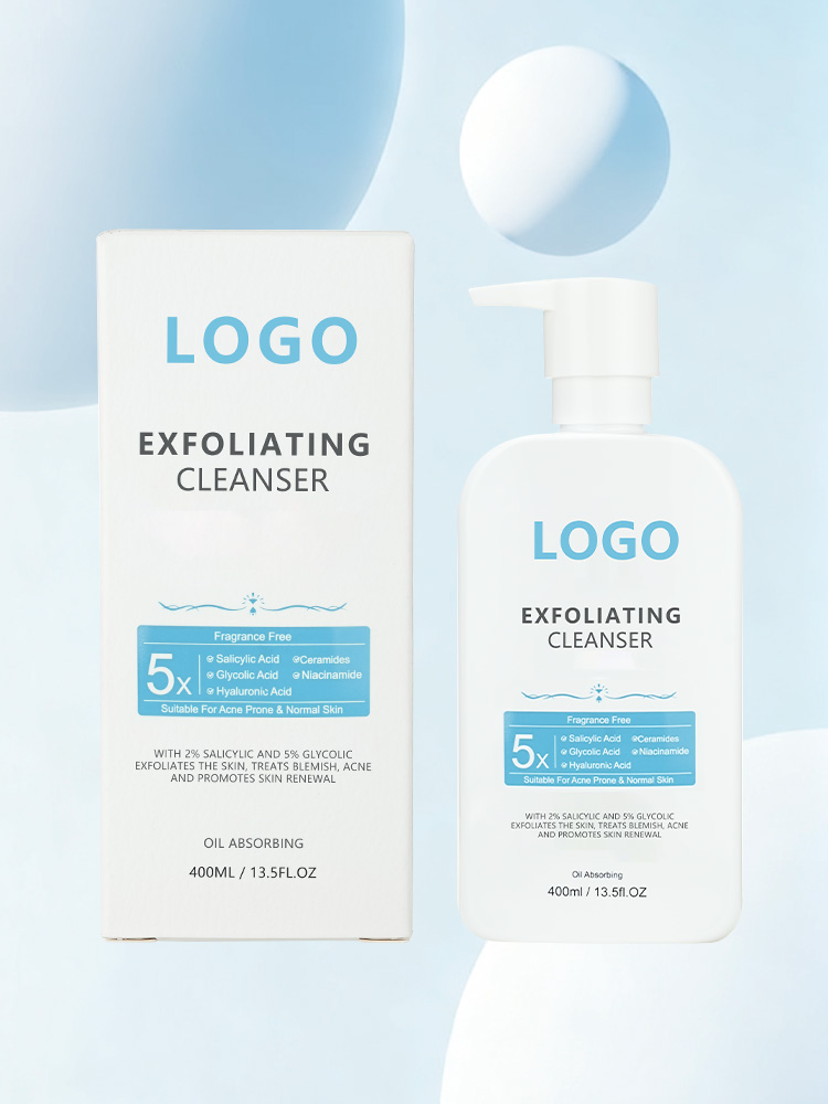 OEM Exfoliating Cleanser | Private Label Face Wash - Image 5