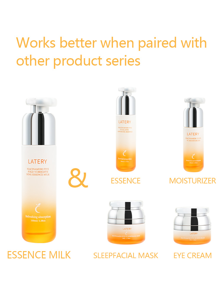 OEM Niacinamide VC Essence Milk | Private Label - Image 6