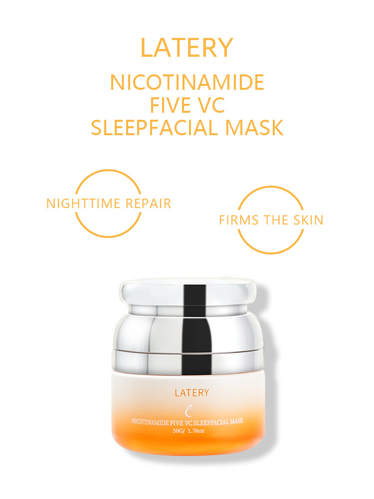 OEM Niacinamide VC Sleep Mask | Private Label - Image 2