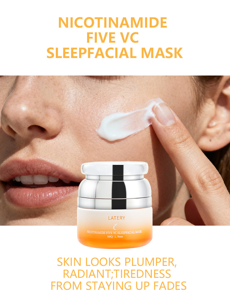 OEM Niacinamide VC Sleep Mask | Private Label - Image 3