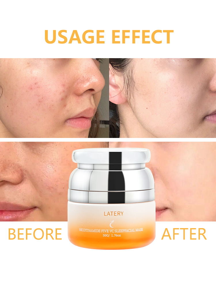 OEM Niacinamide VC Sleep Mask | Private Label - Image 4