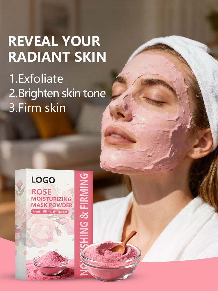 OEM Rose Mask Powder | Private Label Facial Mask - Image 2