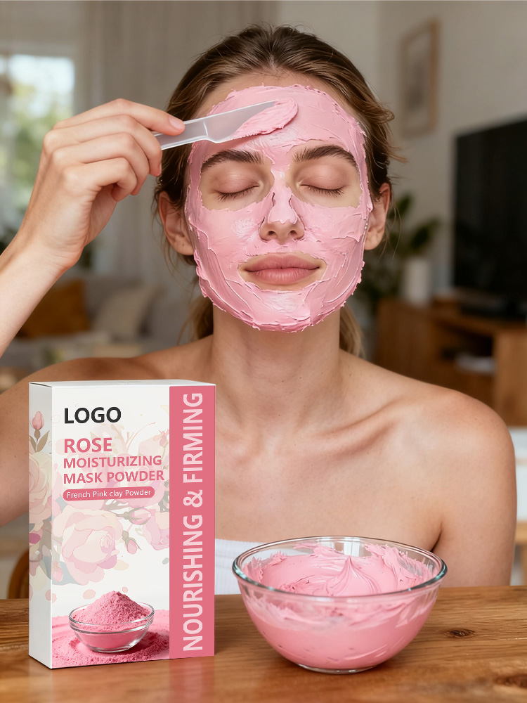 OEM Rose Mask Powder | Private Label Facial Mask