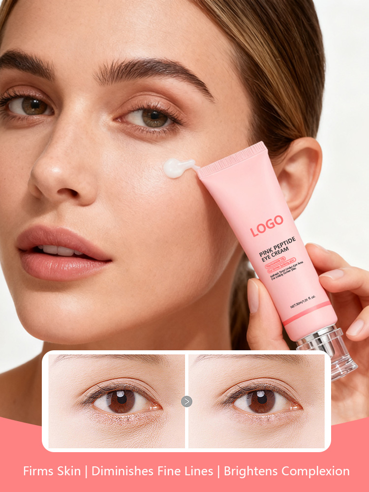 OEM Pink Peptide Eye Cream | Private Label