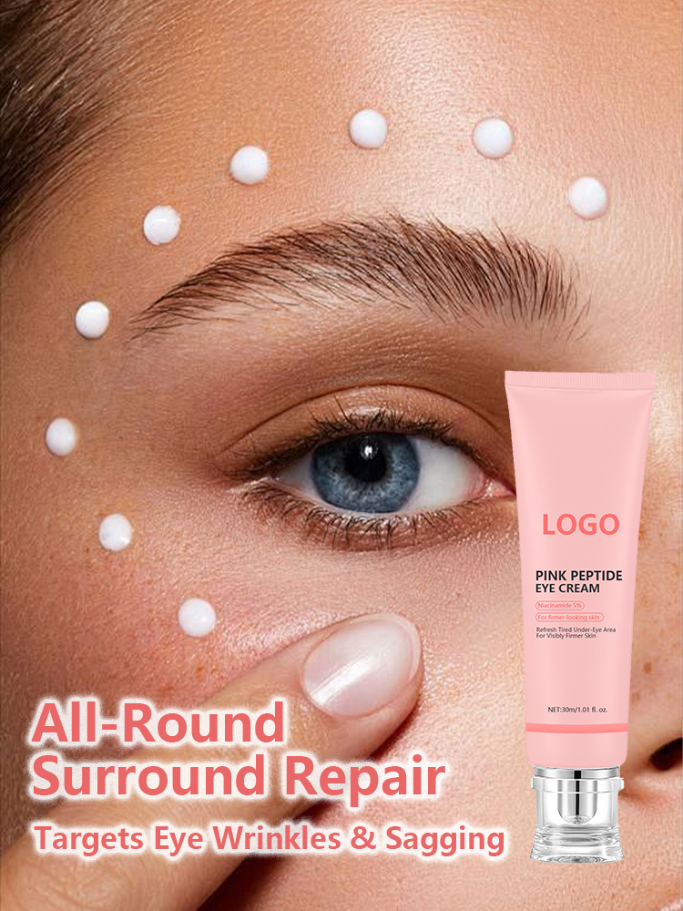 OEM Pink Peptide Eye Cream | Private Label - Image 4