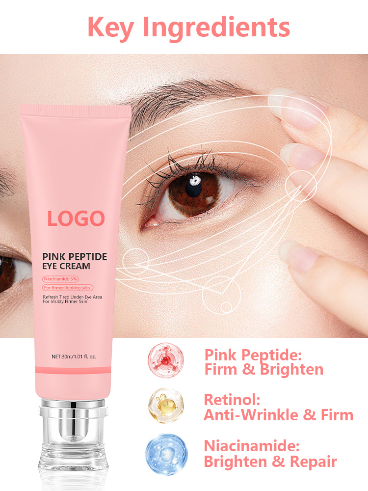 OEM Pink Peptide Eye Cream | Private Label - Image 5