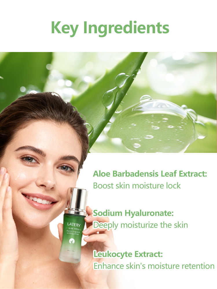 OEM Aloe Vera Soothing Serum | Private Label Skincare - Image 5