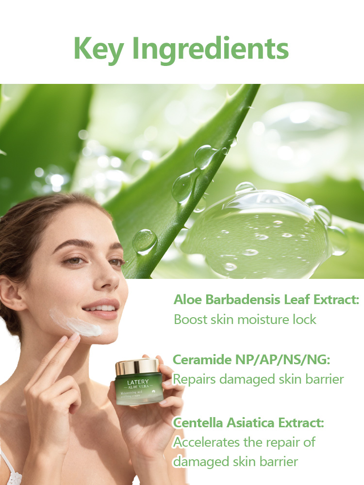 OEM Aloe Vera Soothing Cream | Private Label - Image 5