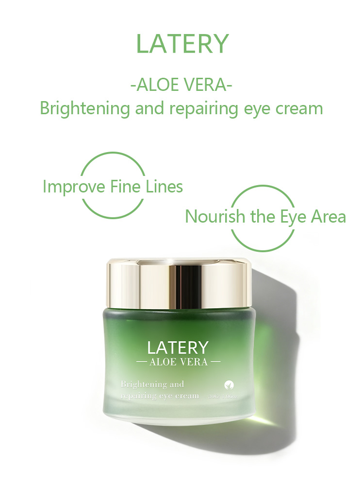 OEM Aloe Vera Brightening Eye Cream | Private Label - Image 2