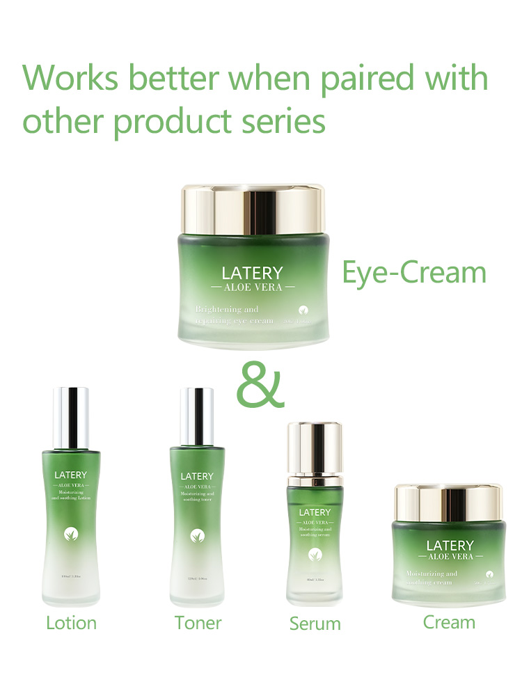 OEM Aloe Vera Brightening Eye Cream | Private Label - Image 6