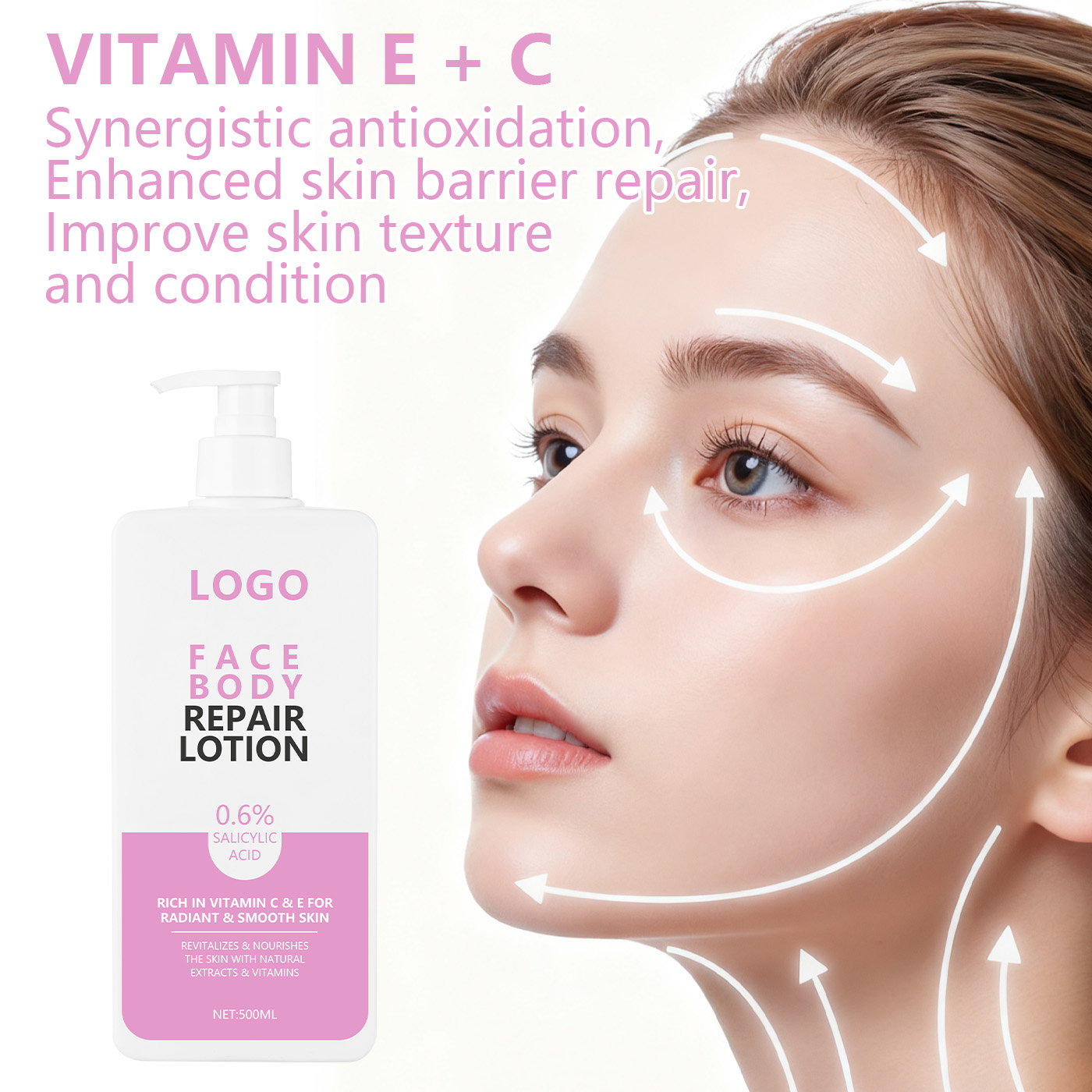 OEM Face & Body Repair Lotion | Private Label
